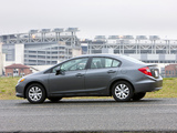 Images of Honda Civic Sedan US-spec 2011