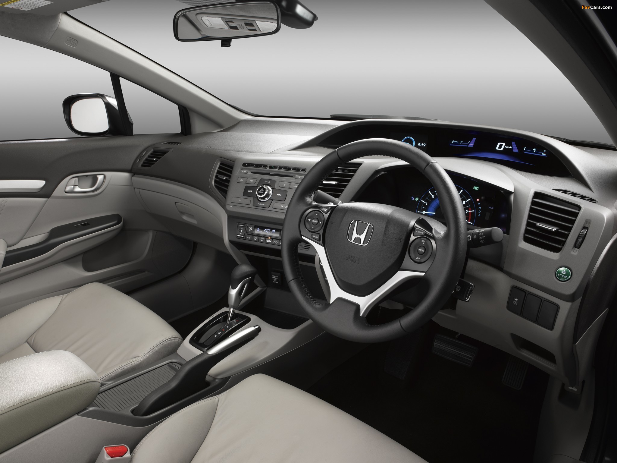 Images of Honda Civic Sedan AU-spec 2012 (2048 x 1536)