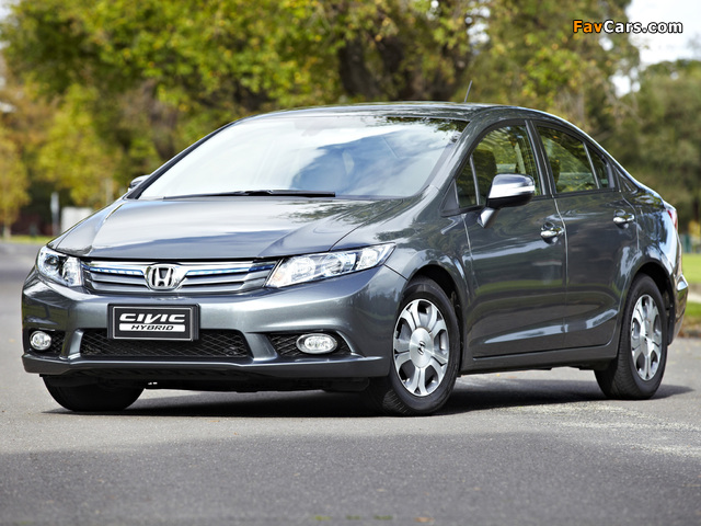 Images of Honda Civic Hybrid AU-spec 2012 (640 x 480)