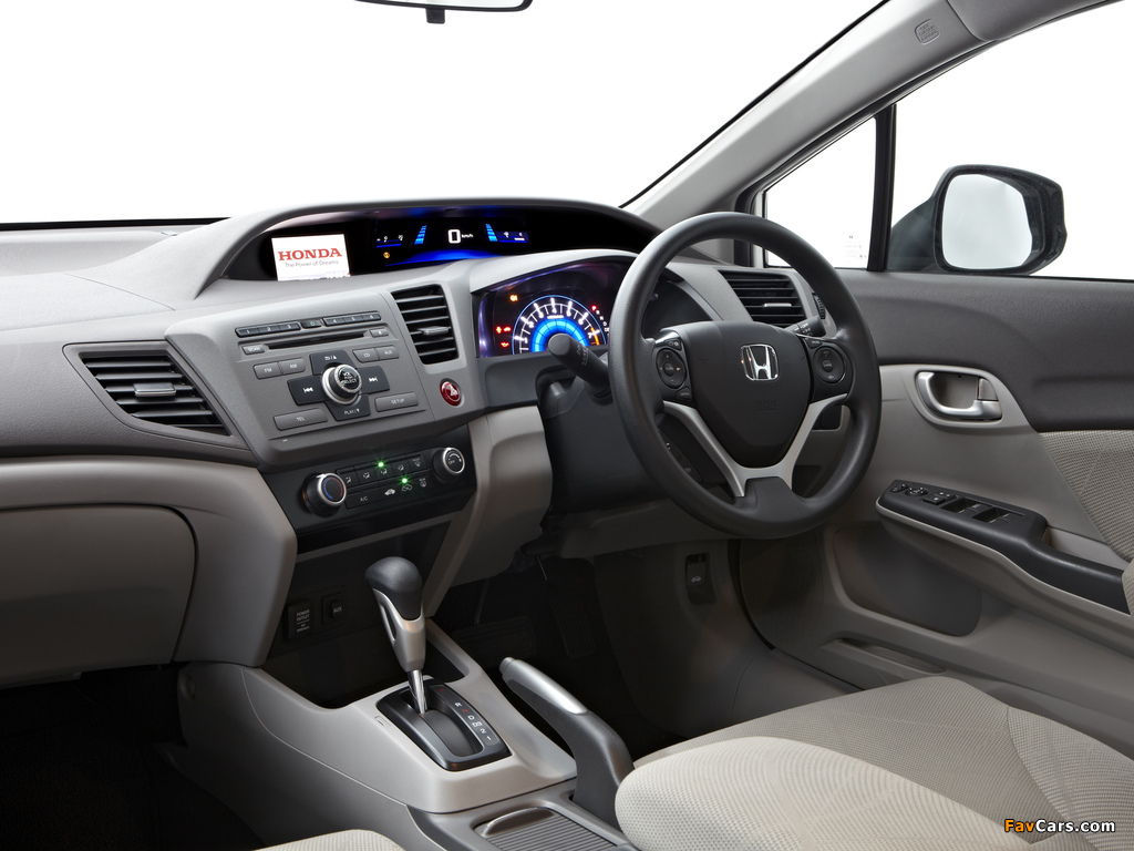 Images of Honda Civic Sedan AU-spec 2012 (1024 x 768)