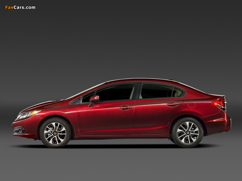 Images of Honda Civic Sedan US-spec 2013 (800 x 600)