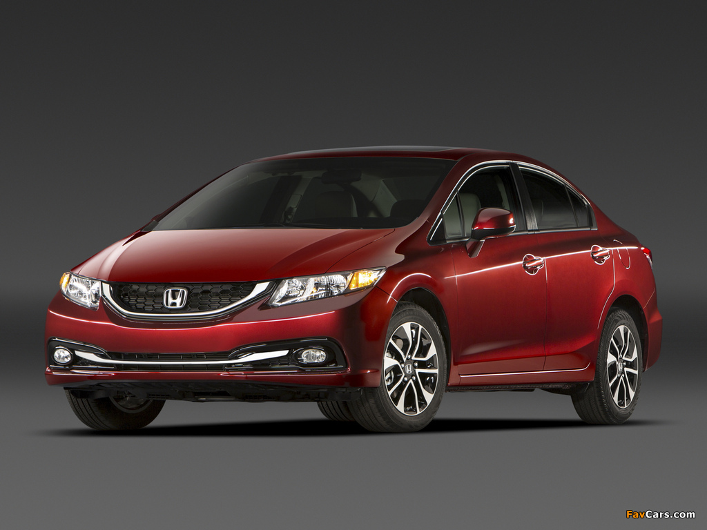 Images of Honda Civic Sedan US-spec 2013 (1024 x 768)