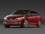 Images of Honda Civic Sedan US-spec 2013
