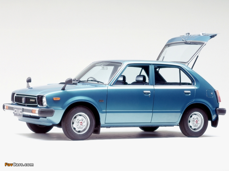 Photos of Honda Civic 5-door 1977–79 (800 x 600)
