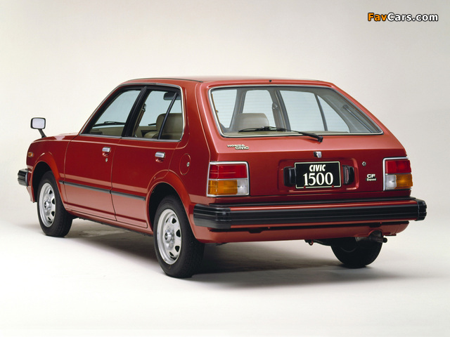 Photos of Honda Civic 5-door 1979–83 (640 x 480)