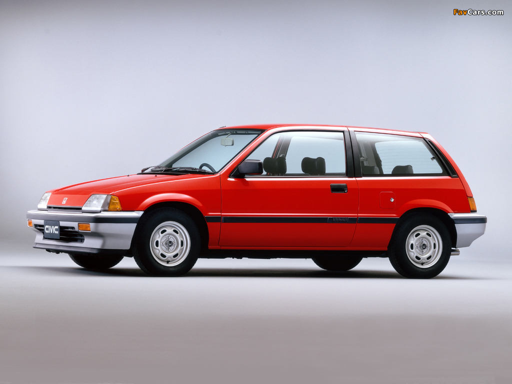 Photos of Honda Civic Hatchback 1983–87 (1024 x 768)