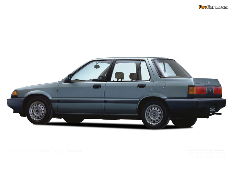 Photos of Honda Civic Sedan 1983–87 (800 x 600)