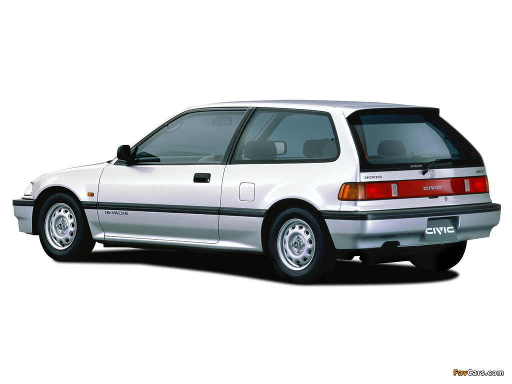 Photos of Honda Civic Hatchback (EF) 1988–91 (1024 x 768)