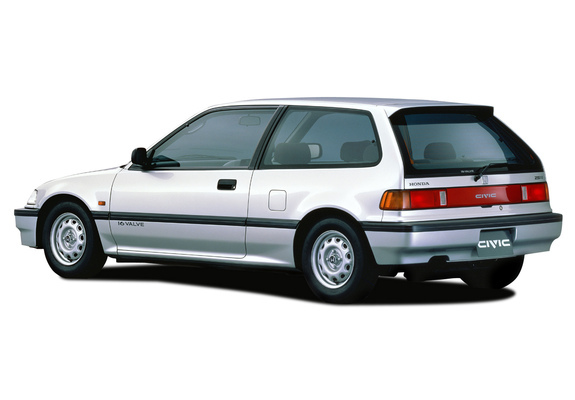 Photos of Honda Civic Hatchback (EF) 1988–91