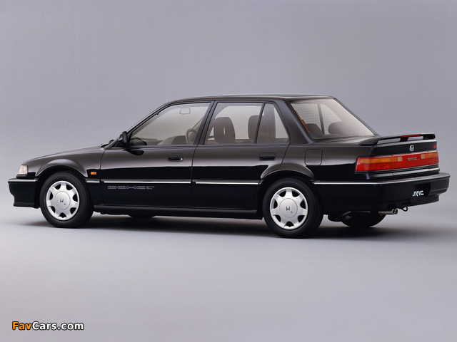 Photos of Honda Civic Si Sedan (EF) 1989–91 (640 x 480)