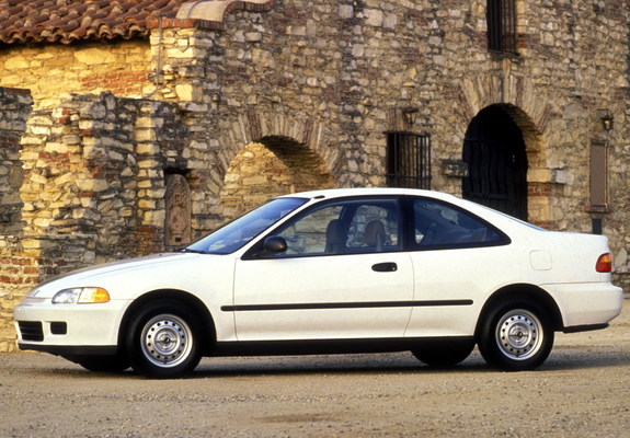 Photos of Honda Civic Coupe US-spec (EJ1) 1993–95