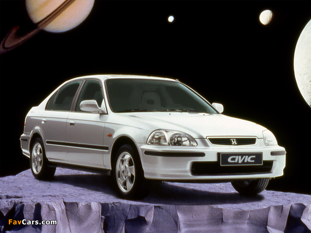 Photos of Honda Civic Sedan (EK) 1995–2001 (640 x 480)