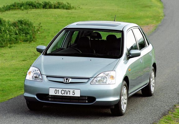 Photos of Honda Civic 5-door (EU) 2001–03