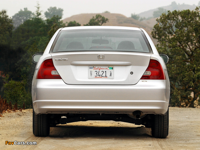 Photos of Honda Civic Coupe US-spec 2001–03 (640 x 480)