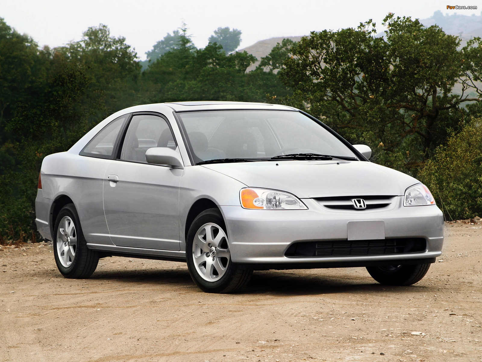 Photos of Honda Civic Coupe US-spec 2001–03 (1600 x 1200)