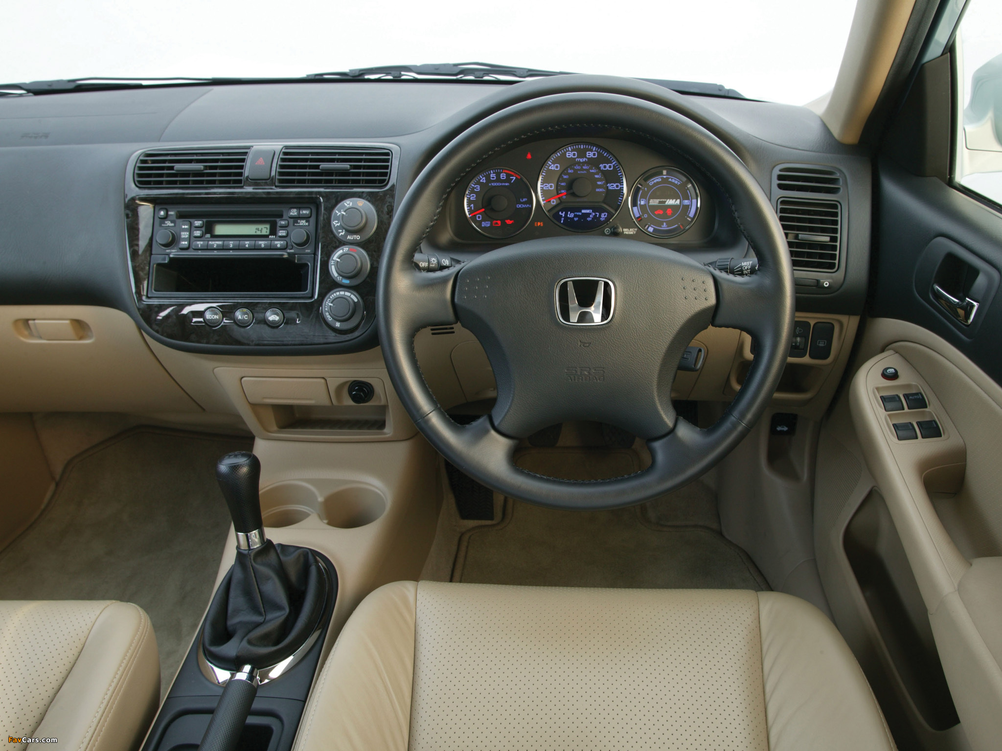 Photos of Honda Civic Sedan UK-spec 2001–03 (2048 x 1536)