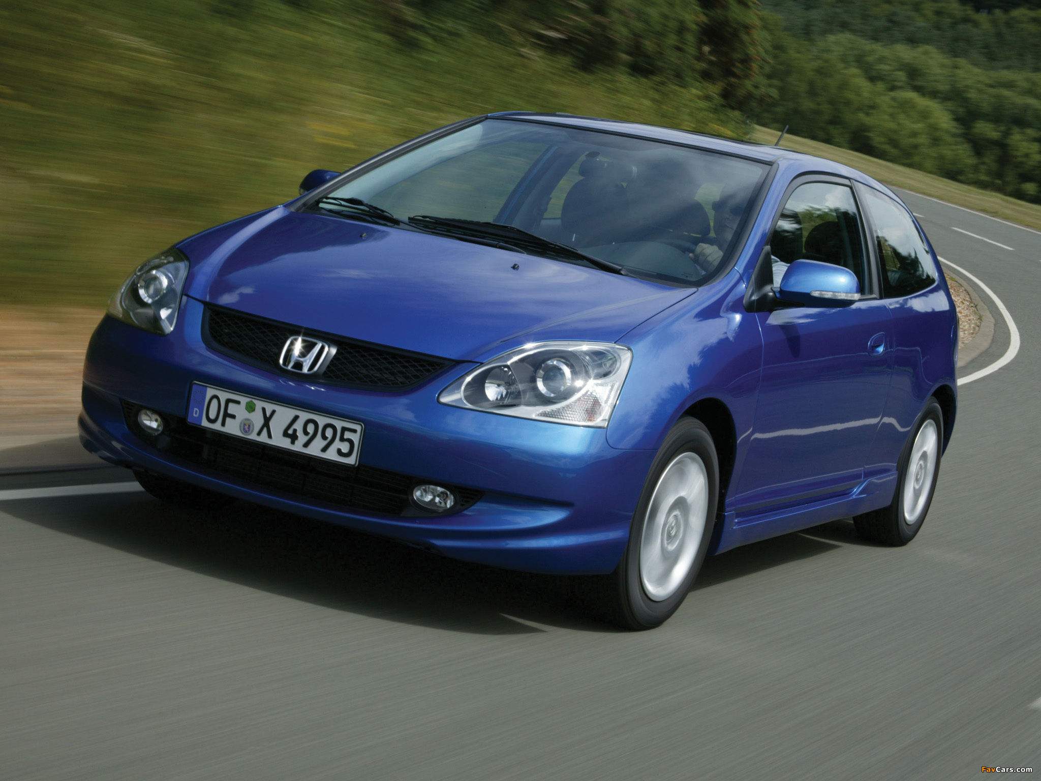 Photos of Honda Civic 3-door (EU) 2003–05 (2048 x 1536)