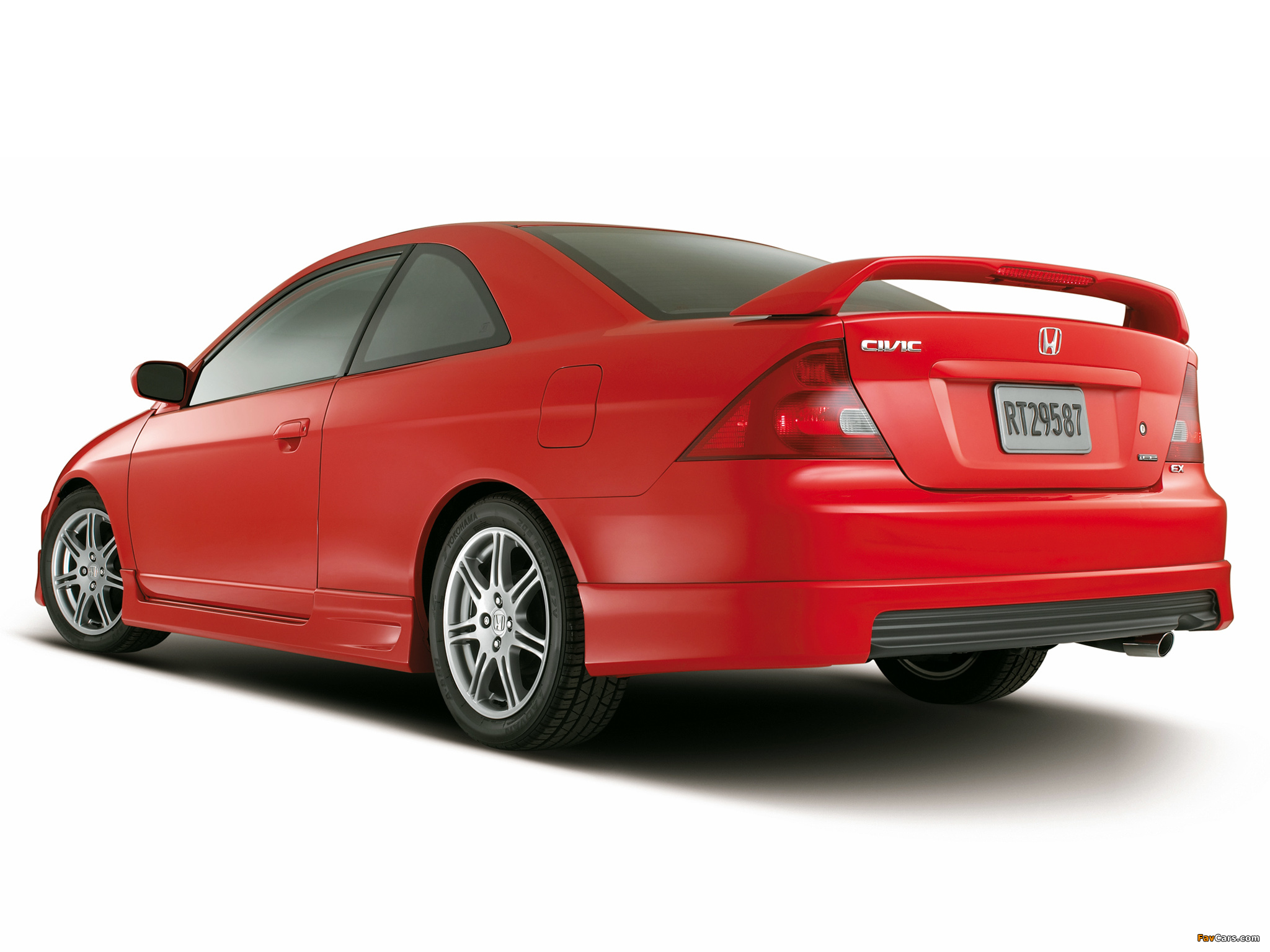 Photos of Honda Civic Coupe Factory Performance Package 2003 (2048 x 1536)