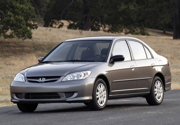 Photos of Honda Civic Sedan US-spec 2003–06