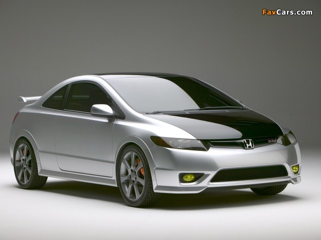 Photos of Honda Civic Si Concept 2005 (640 x 480)