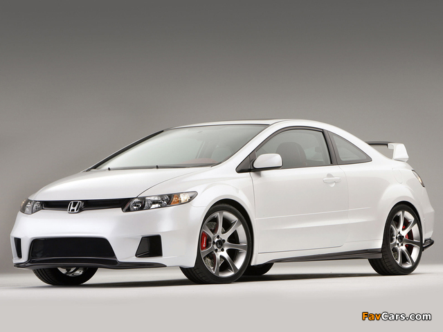 Photos of Honda Civic Si Sport Concept 2005 (640 x 480)