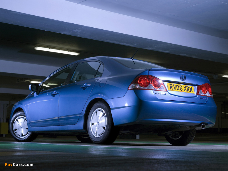 Photos of Honda Civic Hybrid UK-spec (FD3) 2006–08 (800 x 600)