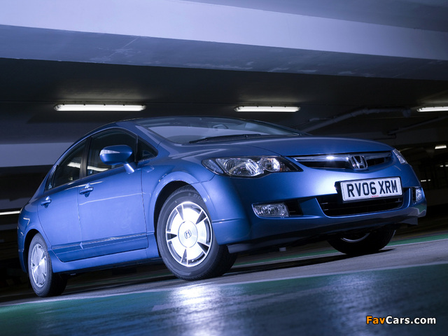 Photos of Honda Civic Hybrid UK-spec (FD3) 2006–08 (640 x 480)
