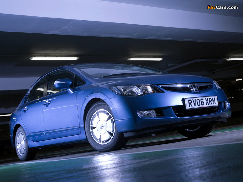 Photos of Honda Civic Hybrid UK-spec (FD3) 2006–08 (800 x 600)