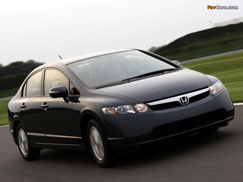 Photos of Honda Civic Hybrid US-spec 2006–08 (800 x 600)