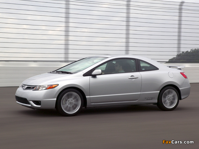 Photos of Honda Civic Si Coupe 2006–08 (640 x 480)