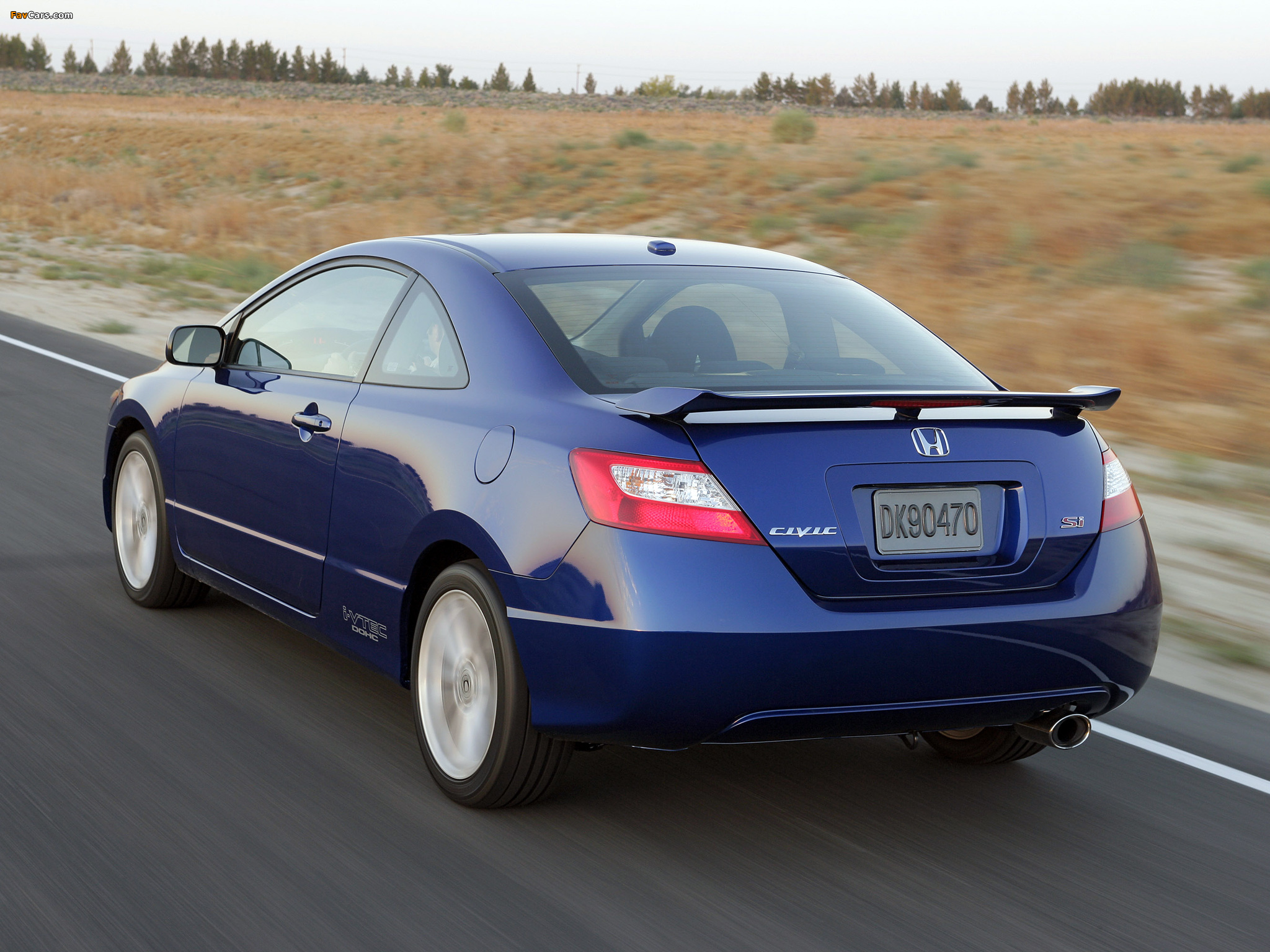 Photos of Honda Civic Si Coupe 2006–08 (2048 x 1536)