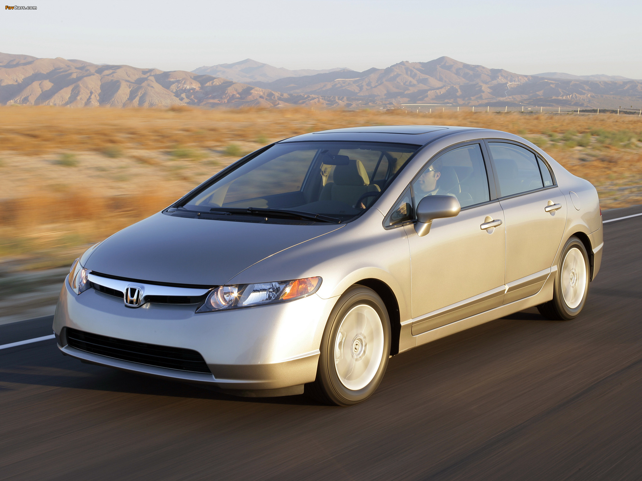 Photos of Honda Civic Sedan US-spec 2006–08 (2048 x 1536)