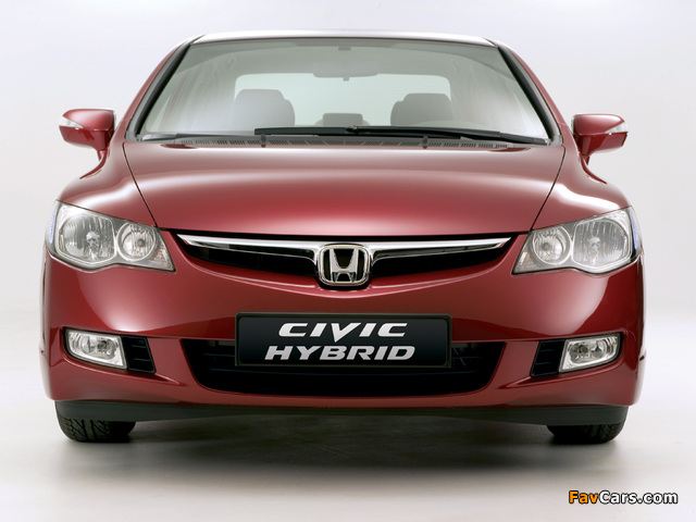 Photos of Honda Civic Hybrid (FD3) 2006–08 (640 x 480)