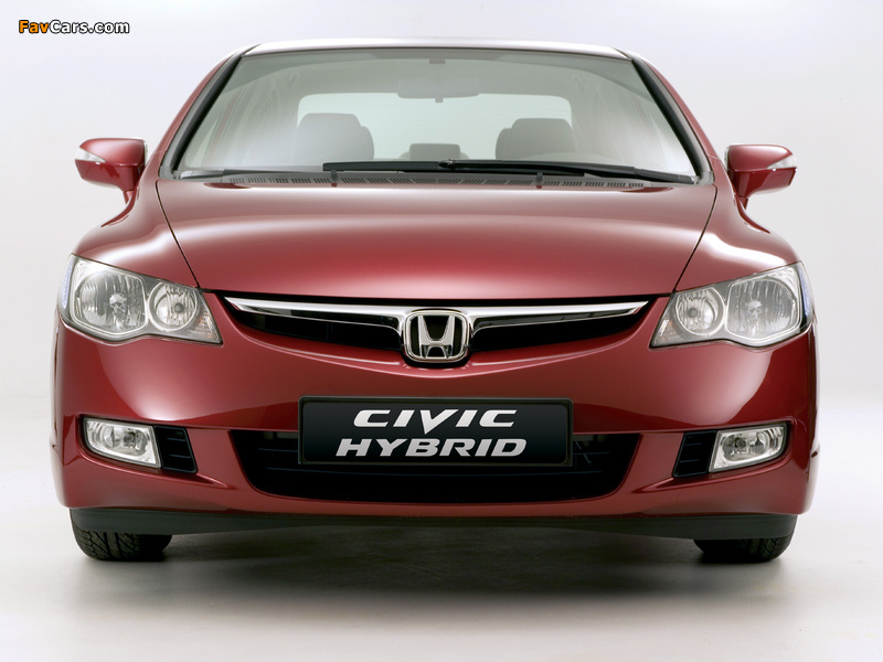 Photos of Honda Civic Hybrid (FD3) 2006–08 (800 x 600)