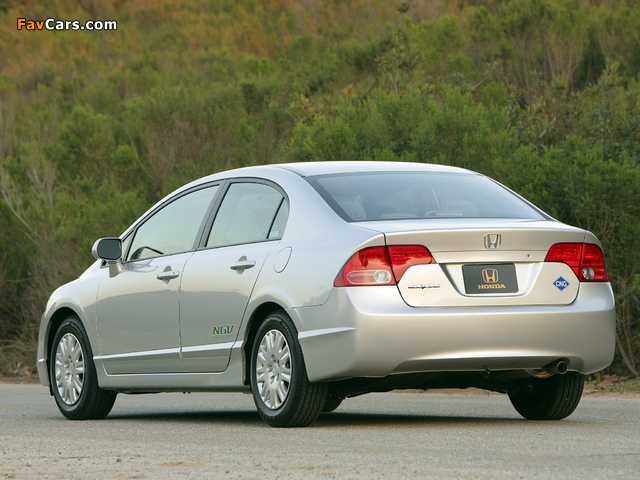 Photos of Honda Civic NGV Sedan 2006–08 (640 x 480)