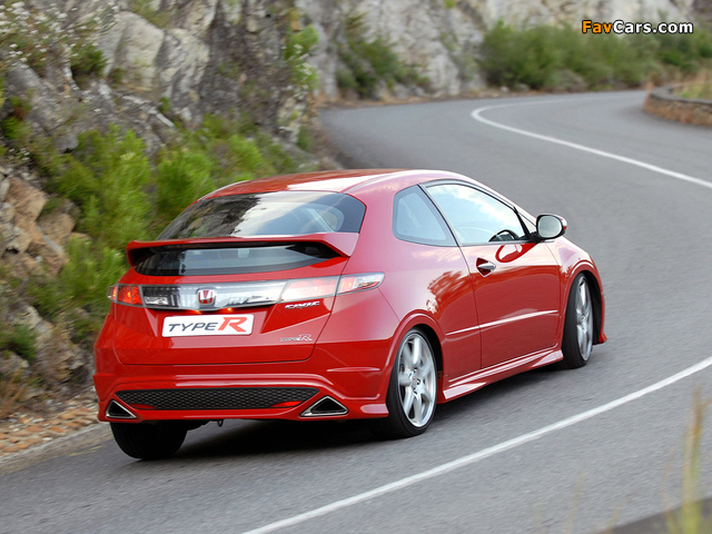 Photos of Honda Civic Type-R ZA-spec (FN2) 2007–08 (640 x 480)