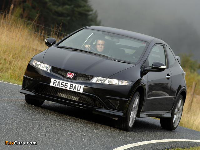 Photos of Honda Civic Type-R UK-spec (FN2) 2007–08 (640 x 480)