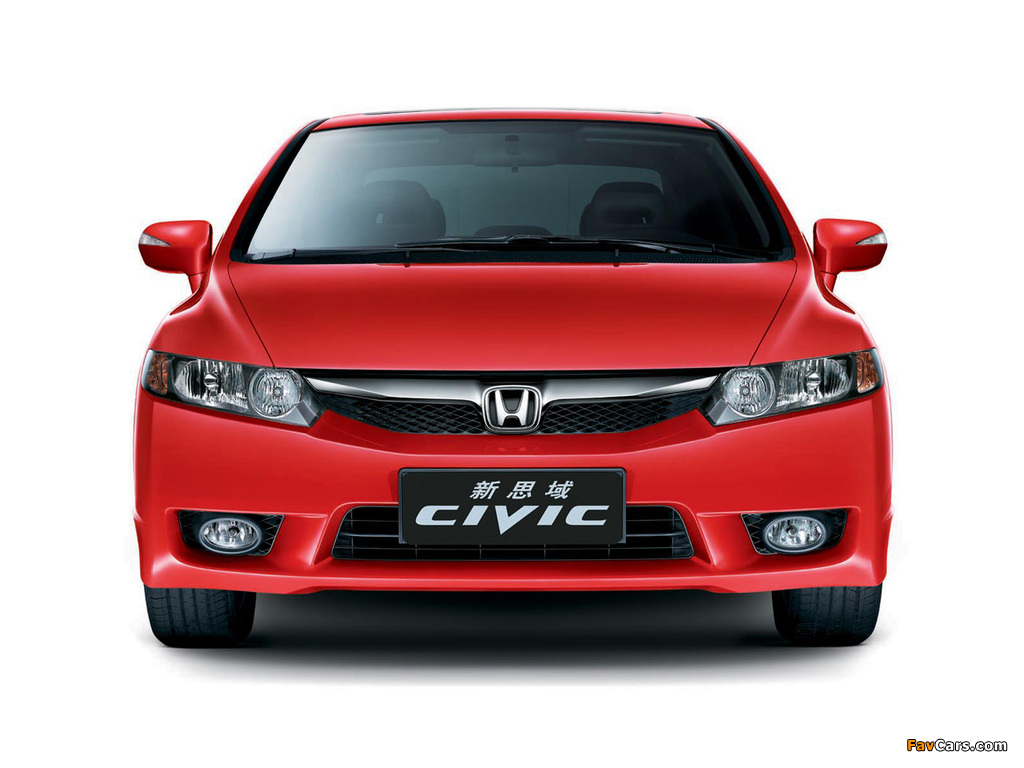 Photos of Honda Civic Sedan CN-spec 2008–10 (1024 x 768)