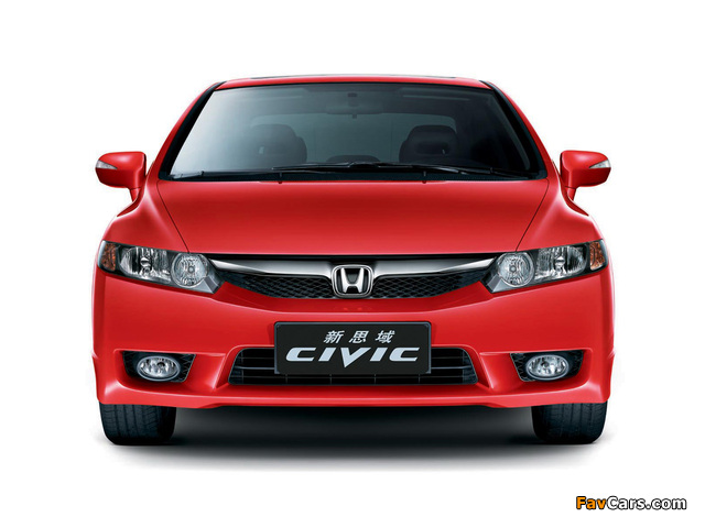 Photos of Honda Civic Sedan CN-spec 2008–10 (640 x 480)