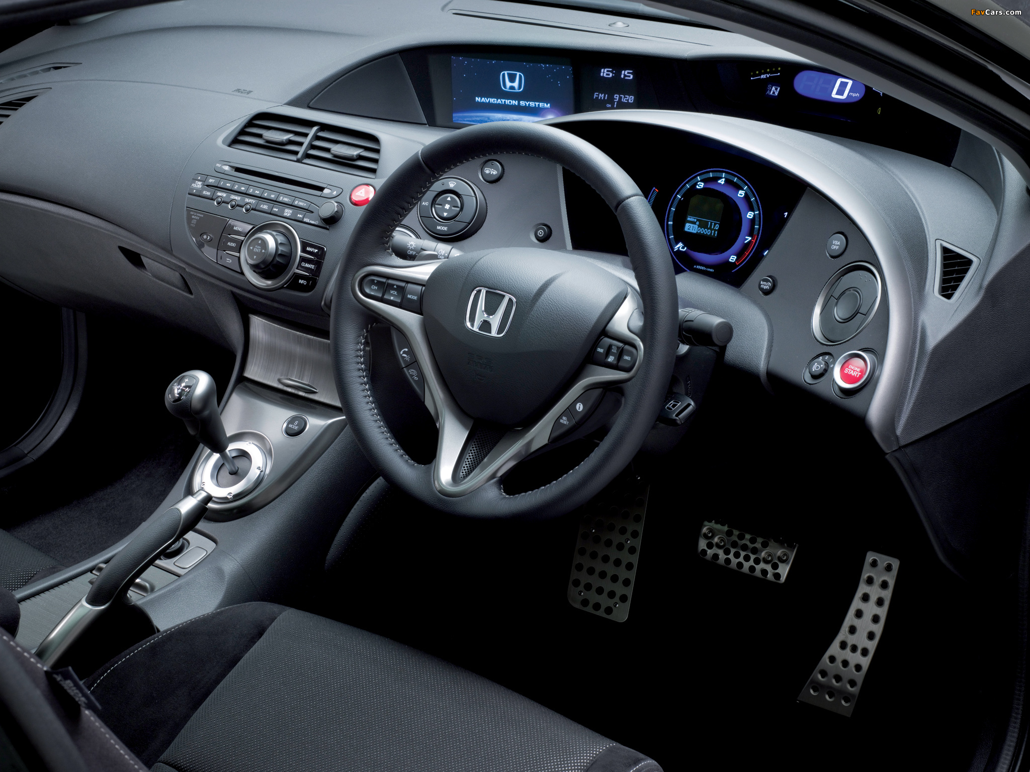 Photos of Honda Civic Type-S UK-spec (FN) 2008–10 (2048 x 1536)