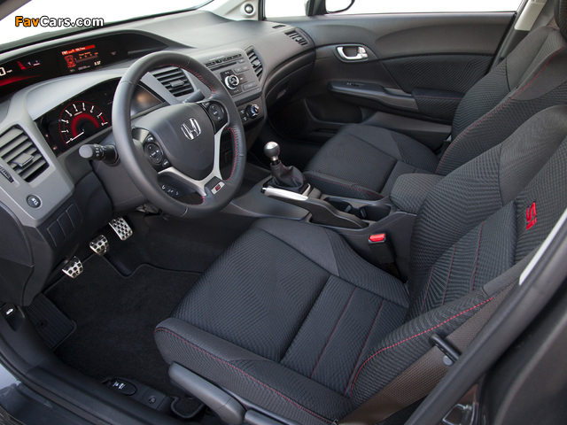 Photos of Honda Civic Si Sedan 2011–12 (640 x 480)