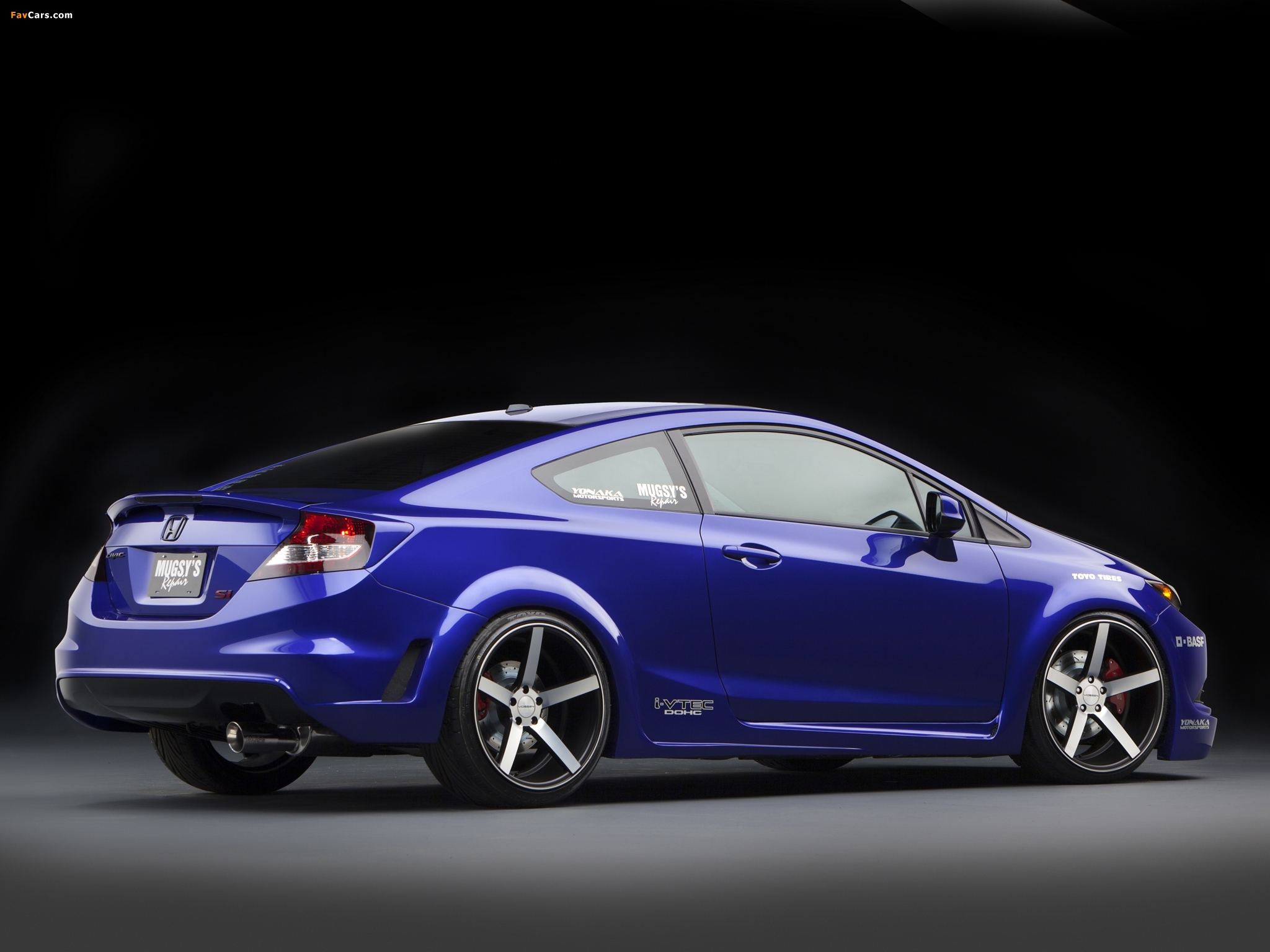 Photos of Honda Civic Si Coupe by Fox Marketing 2011 (2048 x 1536)