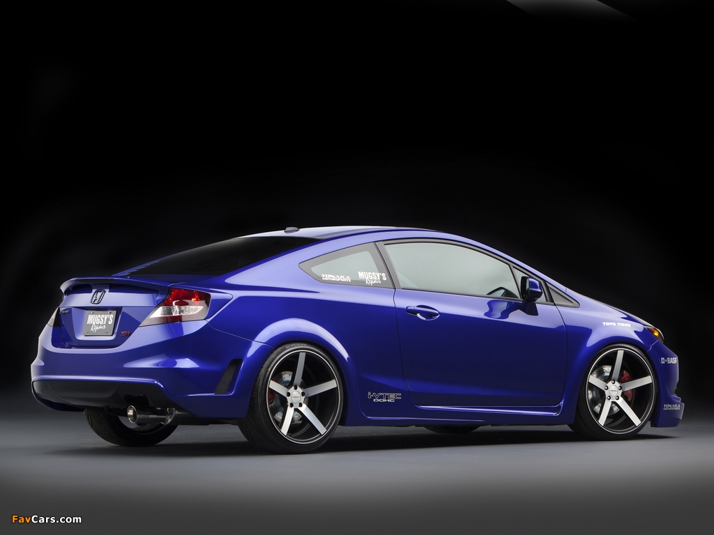 Photos of Honda Civic Si Coupe by Fox Marketing 2011 (1024 x 768)