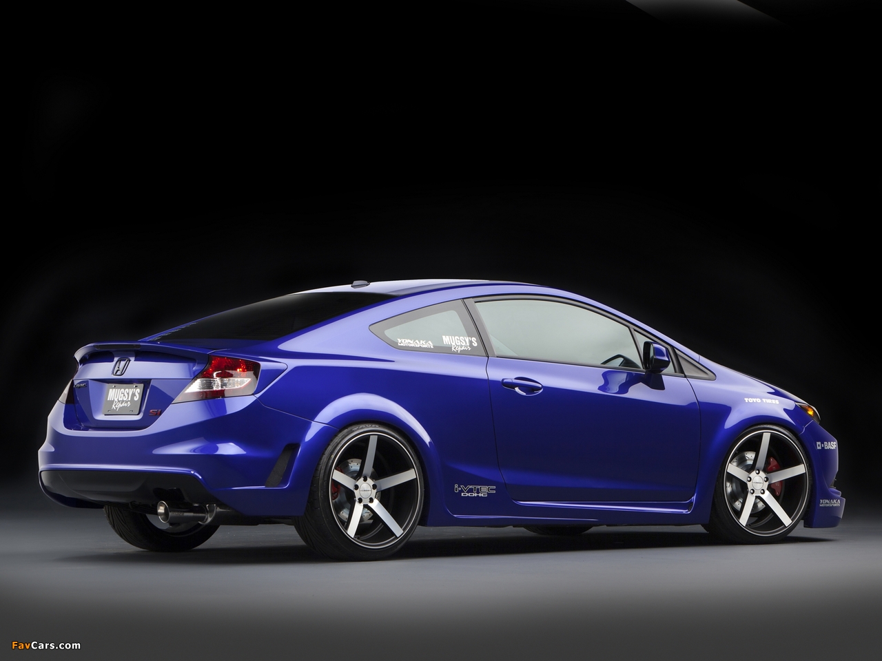 Photos of Honda Civic Si Coupe by Fox Marketing 2011 (1280 x 960)
