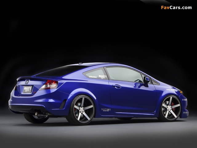 Photos of Honda Civic Si Coupe by Fox Marketing 2011 (640 x 480)