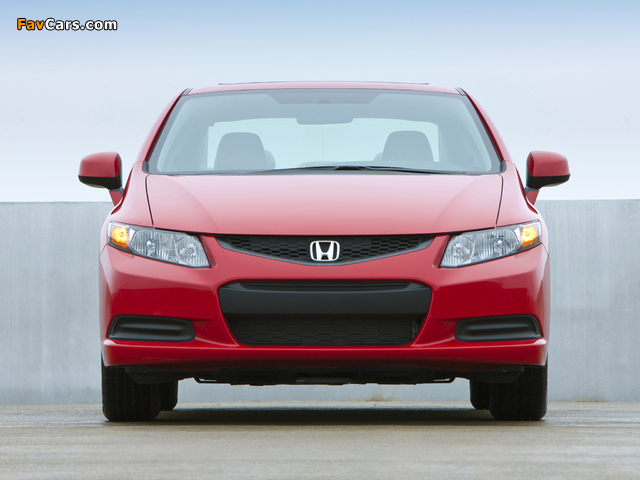 Photos of Honda Civic Coupe US-spec 2011–12 (640 x 480)