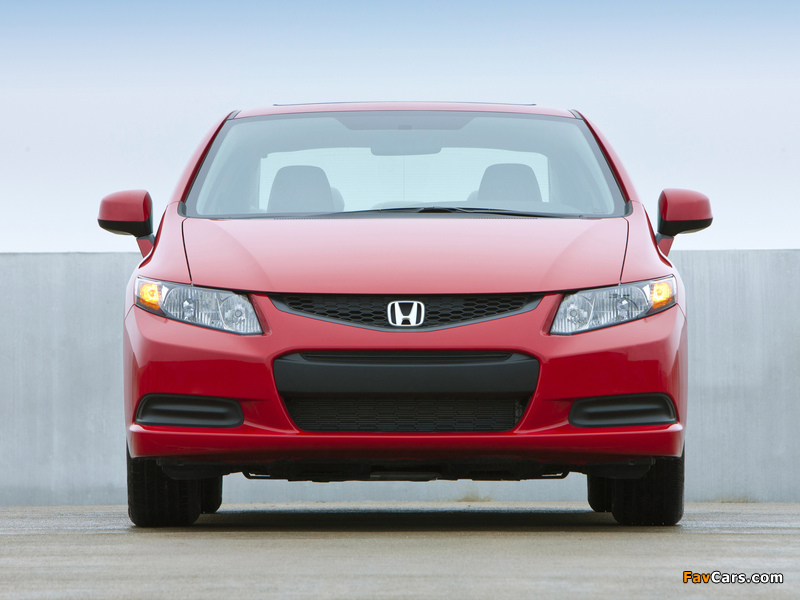 Photos of Honda Civic Coupe US-spec 2011–12 (800 x 600)