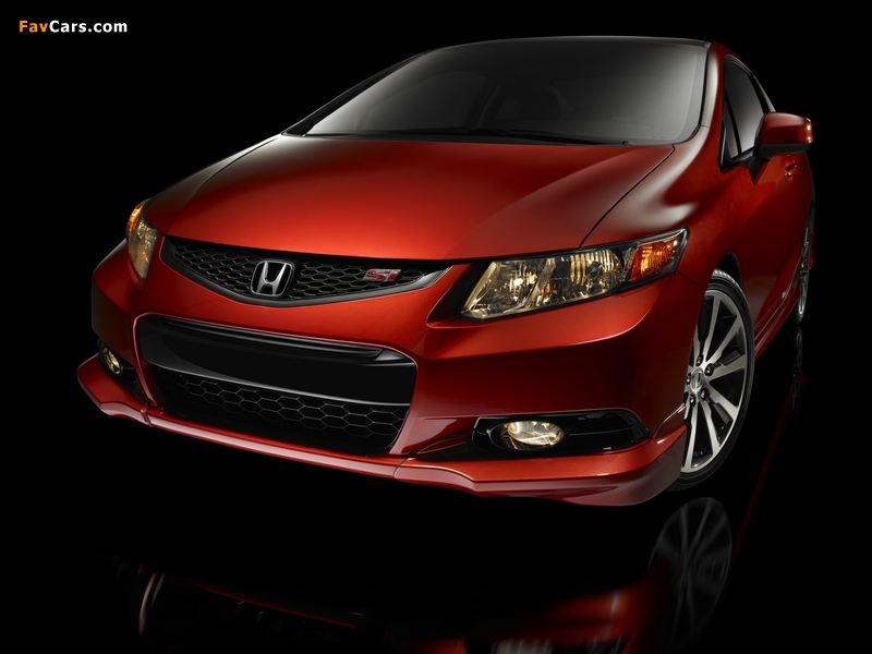 Photos of Honda Civic Si Coupe HFP Package 2011–12 (800 x 600)
