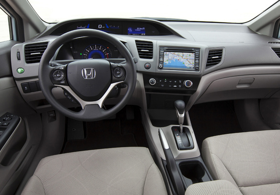 Photos of Honda Civic CNG US-spec 2011–12