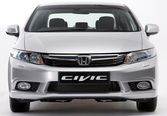 Photos of Honda Civic Sedan ZA-spec 2012